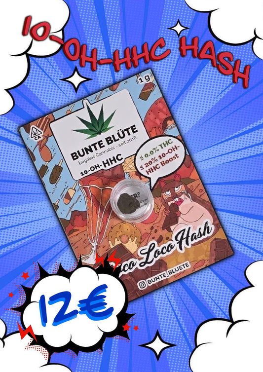 Bunte Blüte 10-OH HHC - Choco Loco Hash