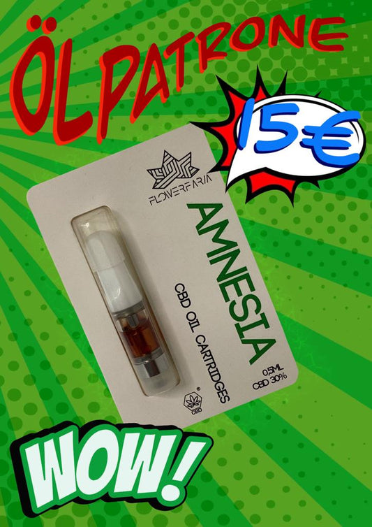 CBD - Ölpatrone - Amnesia 30%